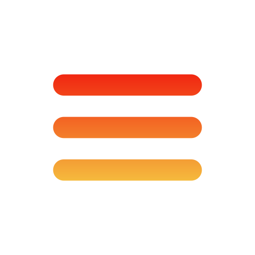 burger-menü Generic gradient outline icon