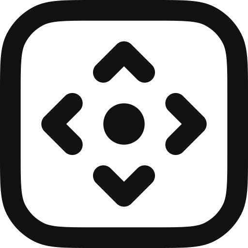 ボタン Generic black outline icon