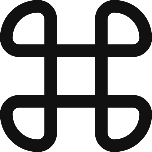指図 Generic black outline icon