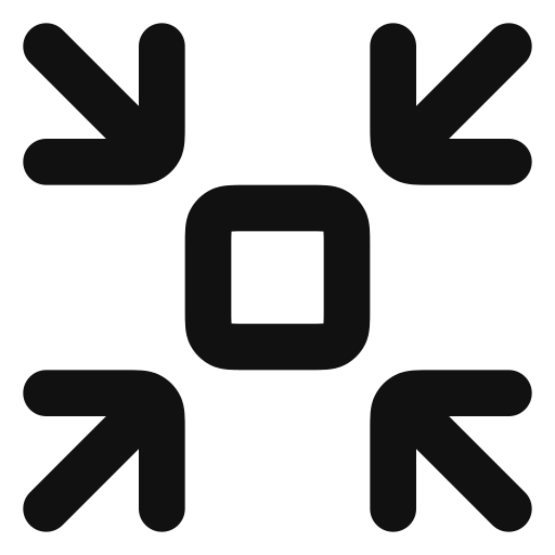 最小化する Generic black outline icon