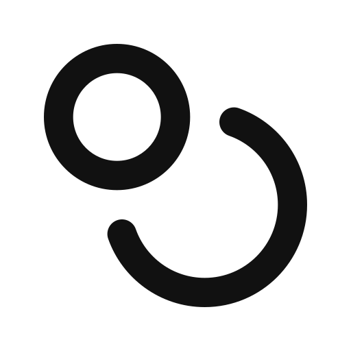 Intersect Generic black outline icon