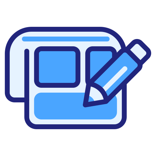 Writing Generic color lineal-color icon