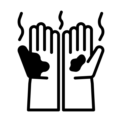 contaminant Generic black fill Icône