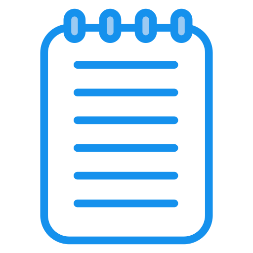 Notebook Generic color lineal-color icon
