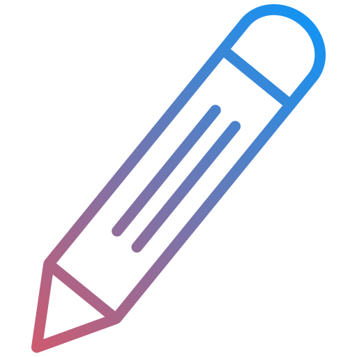 Pencil Generic gradient outline icon