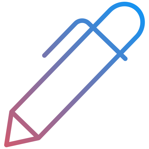 stylo Generic gradient outline Icône