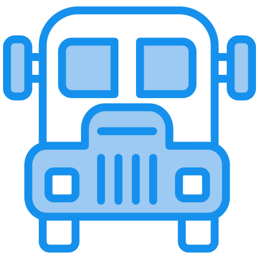 schoolbus Generic color lineal-color icoon