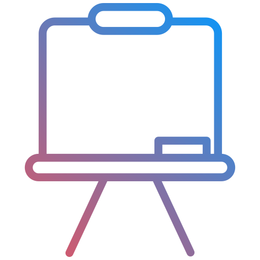 White board Generic gradient outline icon