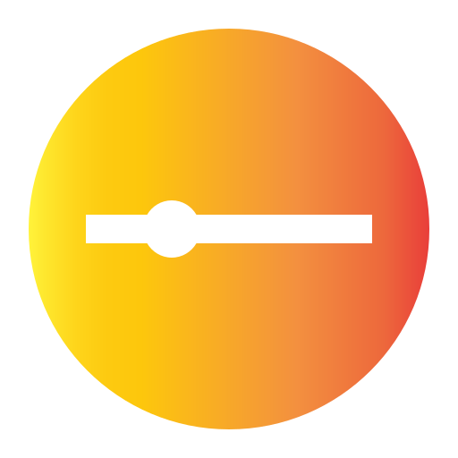 video Generic gradient fill icon