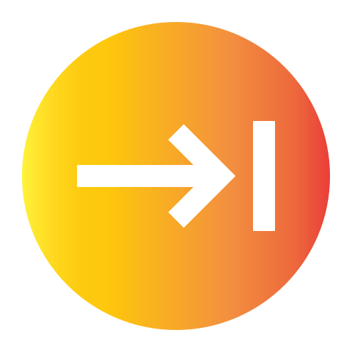 Right arrow Generic gradient fill icon