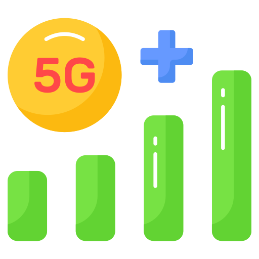 Connection level Generic color fill icon