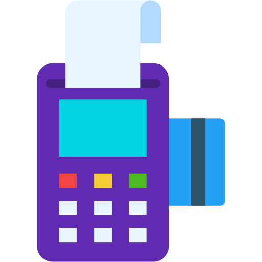 Credit card machine Generic color fill icon