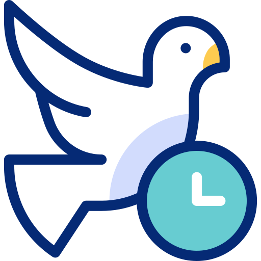 Early bird Basic Accent Lineal Color icon