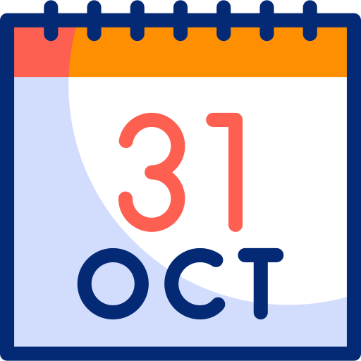 octubre Basic Accent Lineal Color icono
