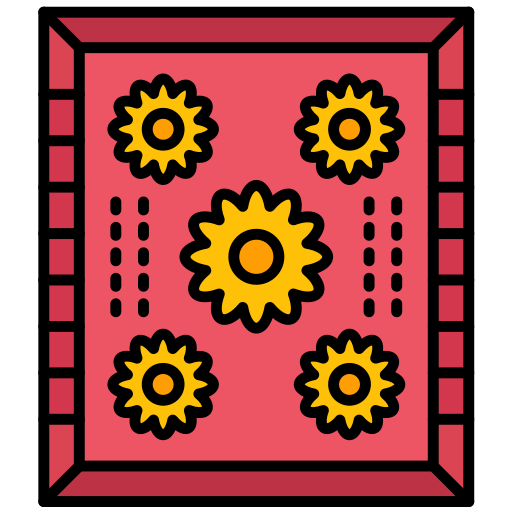 alfombra Generic color lineal-color icono