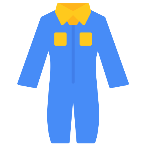 Coverall Generic color fill icon