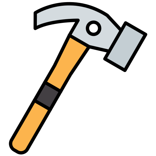 Hammer Generic color lineal-color icon