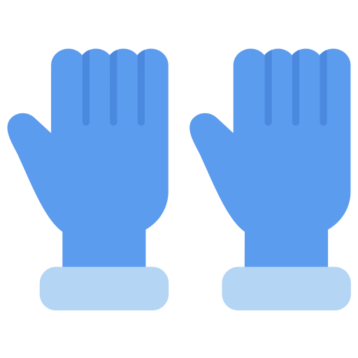 Защитные перчатки Generic color fill иконка