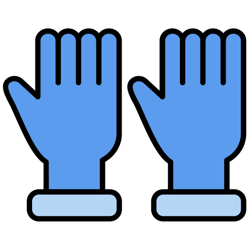 beschermende handschoenen Generic color lineal-color icoon