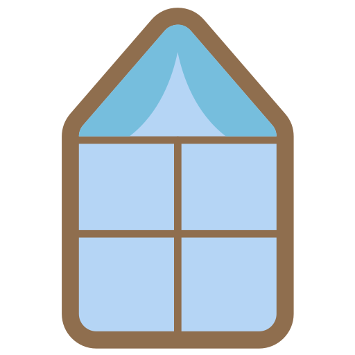 marco de la ventana Generic color fill icono