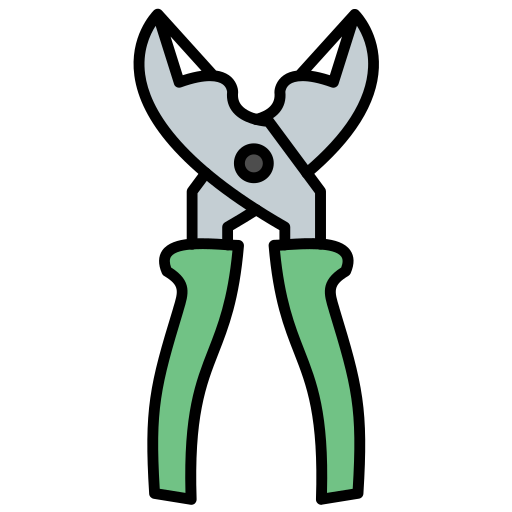 Wire cutter Generic color lineal-color icon