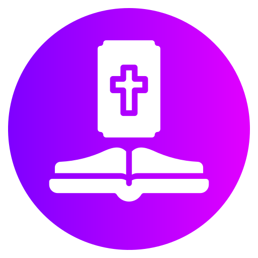 聖書 Generic gradient fill icon