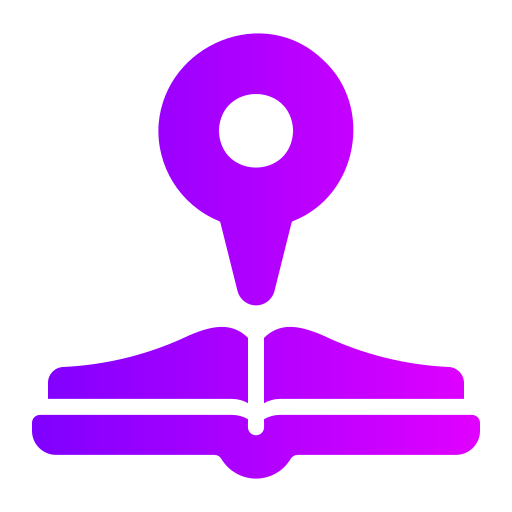 Map book Generic gradient fill icon