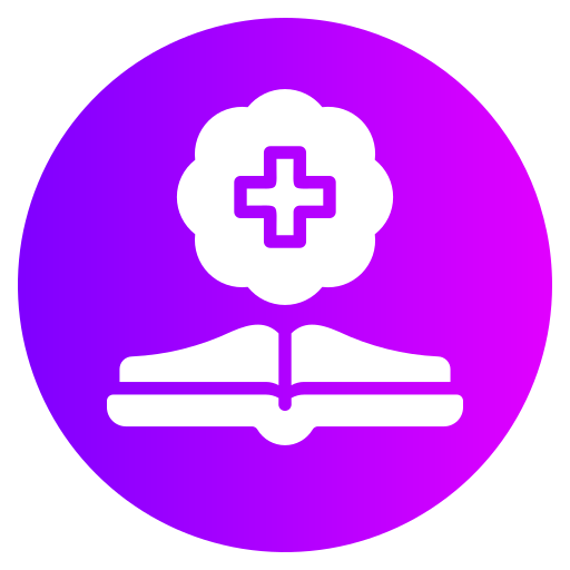 Medical book Generic gradient fill icon