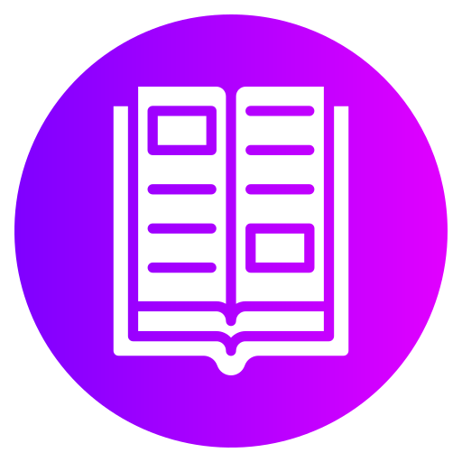 Open book Generic gradient fill icon