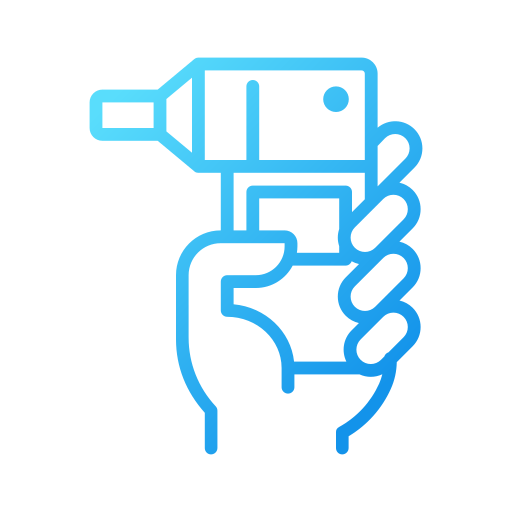 spirometer Generic gradient outline icoon