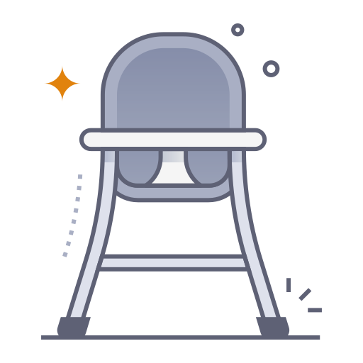 Baby seat Generic gradient lineal-color icon