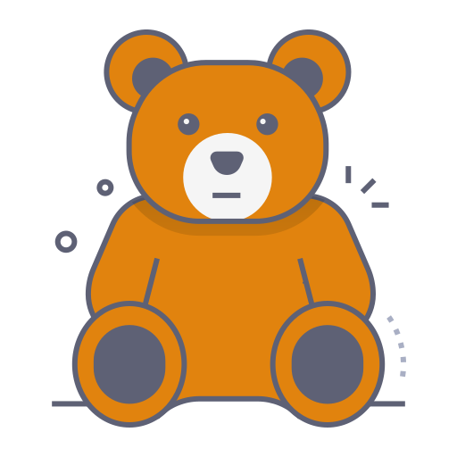 Teddy bear Generic gradient lineal-color icon