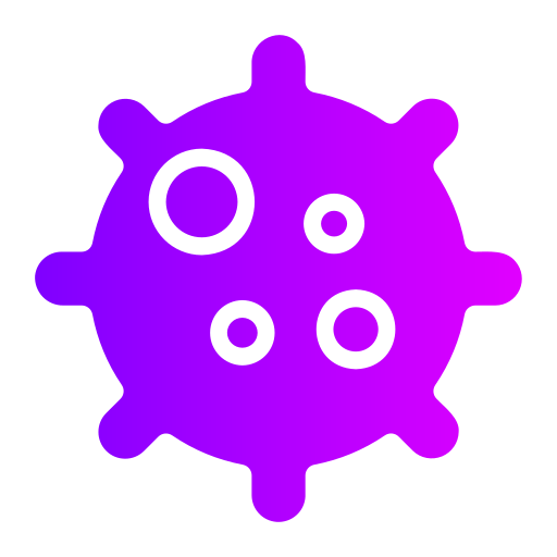 corona virus Generic gradient fill icona