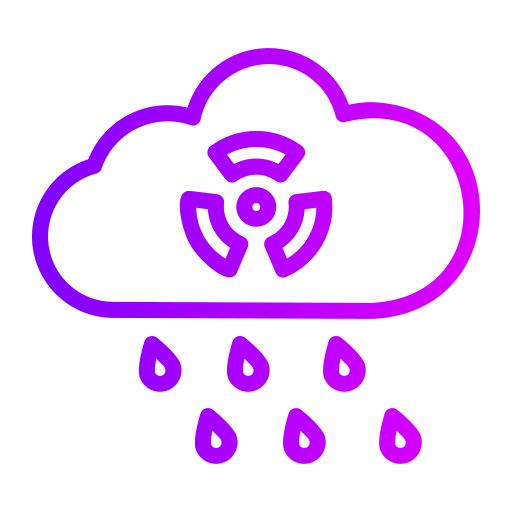 Rainout Generic gradient outline icon