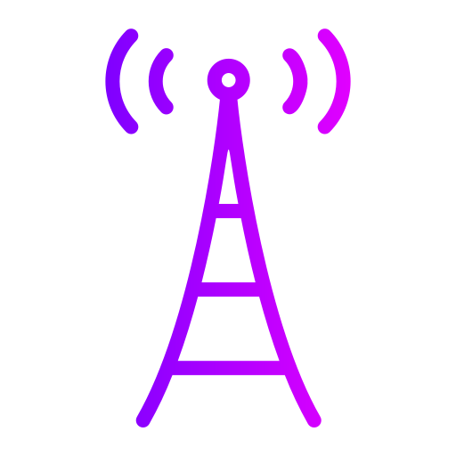 torre de señal Generic gradient outline icono