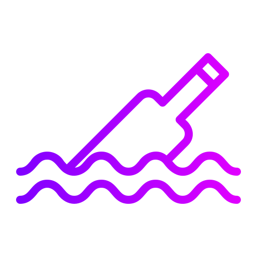 watervervuiling Generic gradient outline icoon