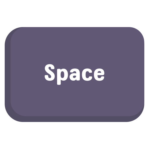 espacio Generic color fill icono