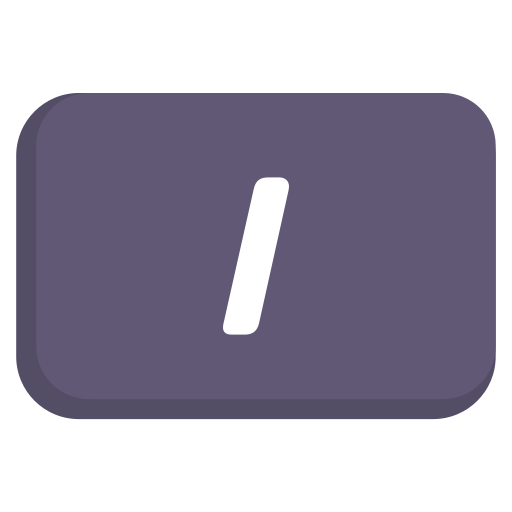 Slash Generic color fill icon