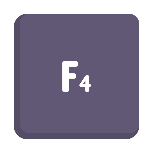 f4 Generic color fill icoon