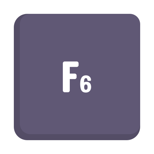 f6 Generic color fill icoon