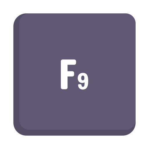 f9 Generic color fill icoon