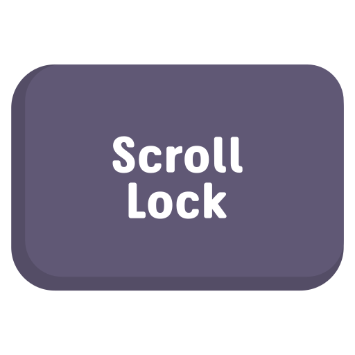 scroll-sperre Generic color fill icon