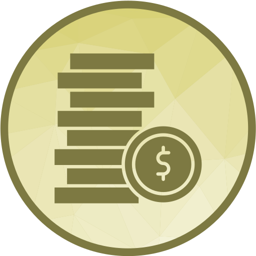 Stack of coins Generic color lineal-color icon