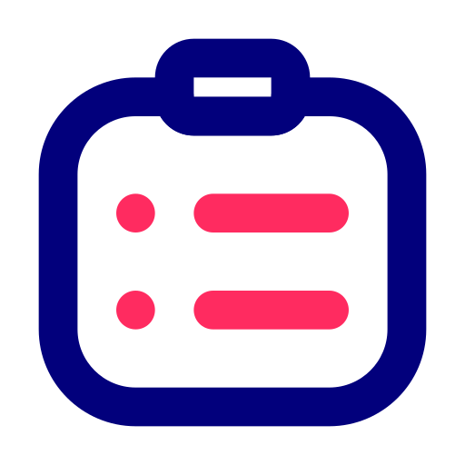 List Generic color outline icon