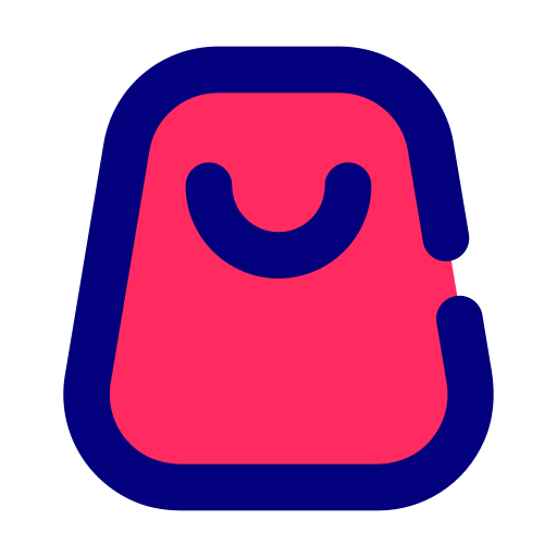 쇼핑백 Generic color lineal-color icon