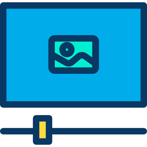 Video player Kiranshastry Lineal Color icon