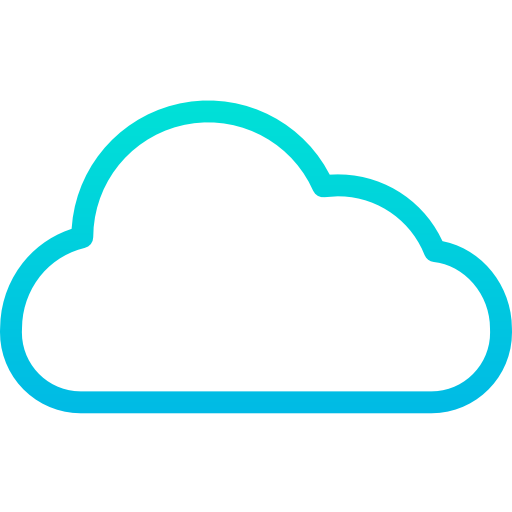 Cloud Kiranshastry Gradient icon