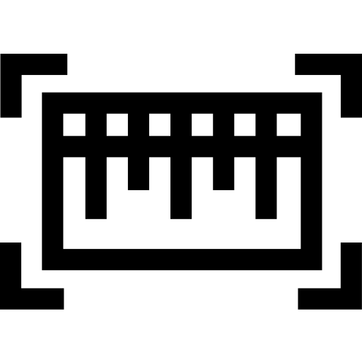 codice Basic Straight Lineal icona