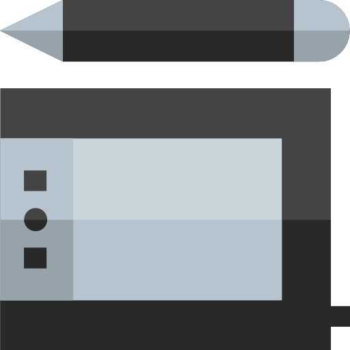 tavoletta grafica Basic Straight Flat icona