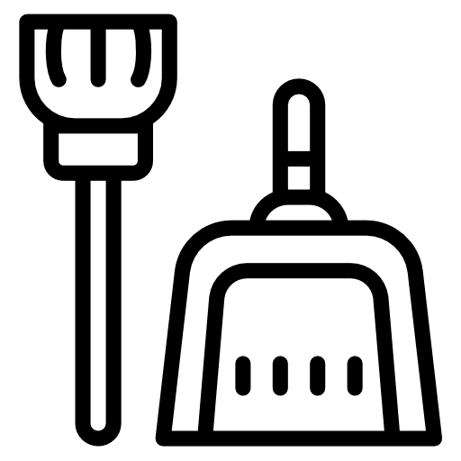 Dustpan Kiranshastry Lineal icon